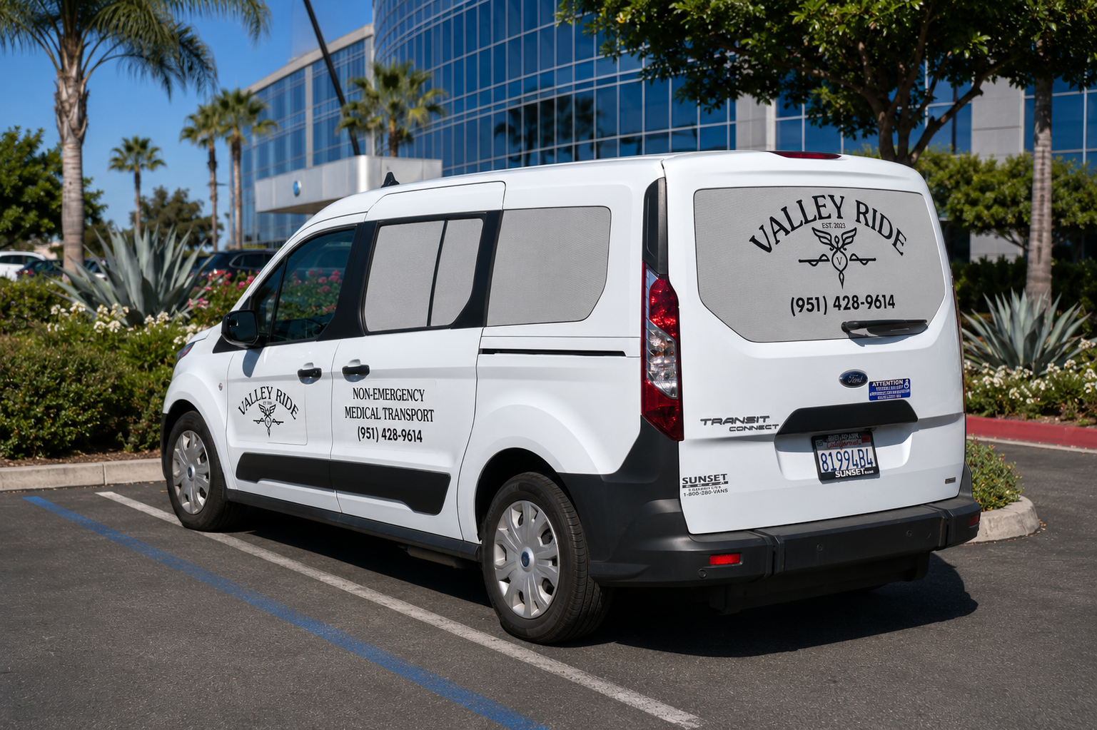ADA-compliant wheelchair-accessible van