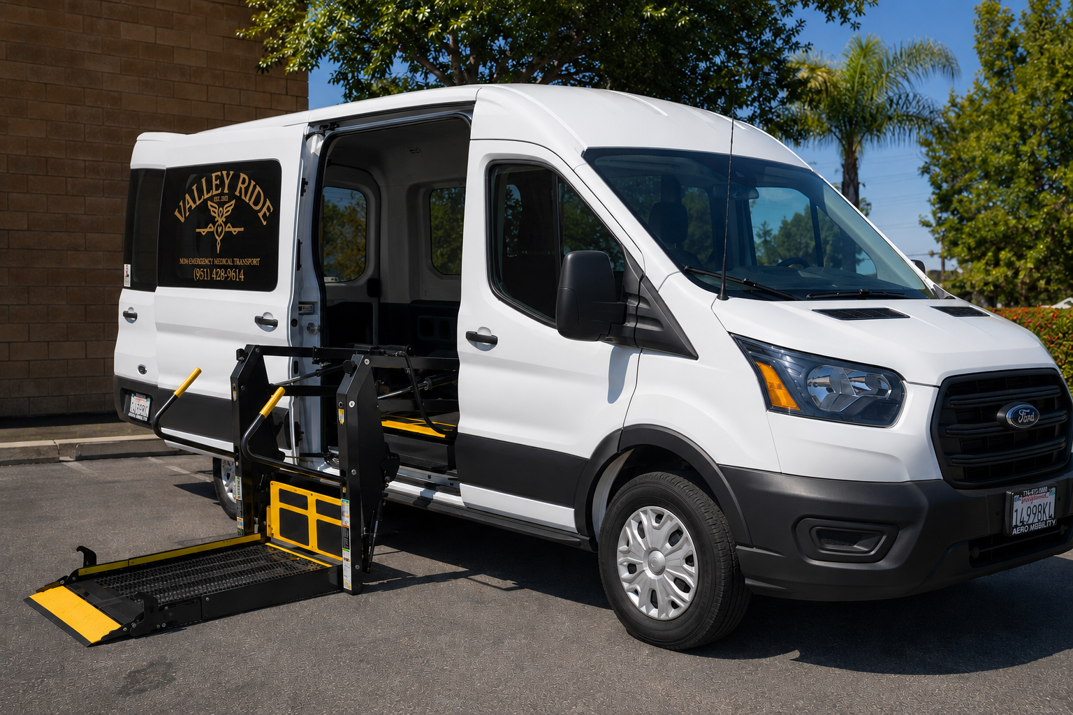 Operating the wheelchair lift